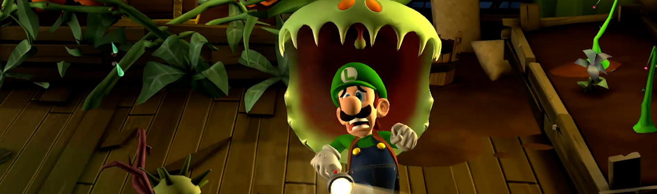 Luigi’s Mansion 2 HD ganha trailer mostrando sua introdução