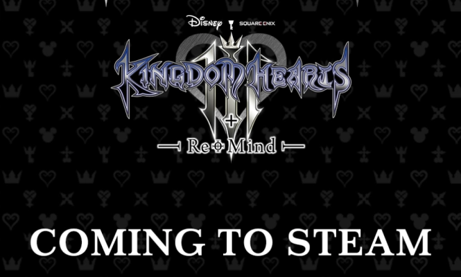 Franquia Kingdom Hearts chegará em 13 de Junho ao Steam