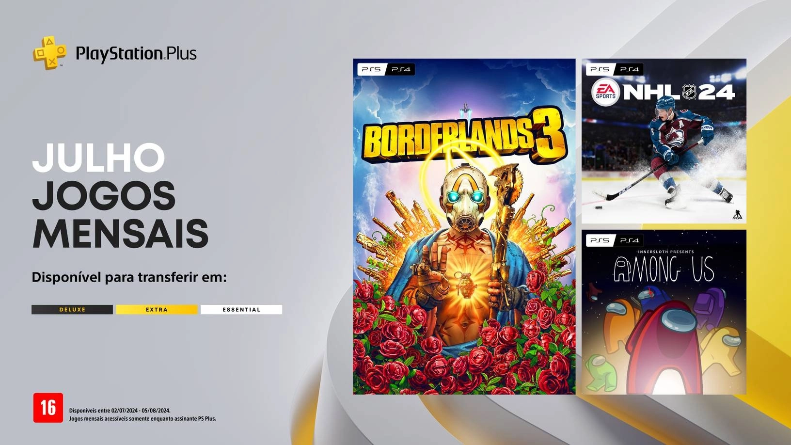 PlayStation Plus de Julho conta com Borderlands 3 1 109866.webp