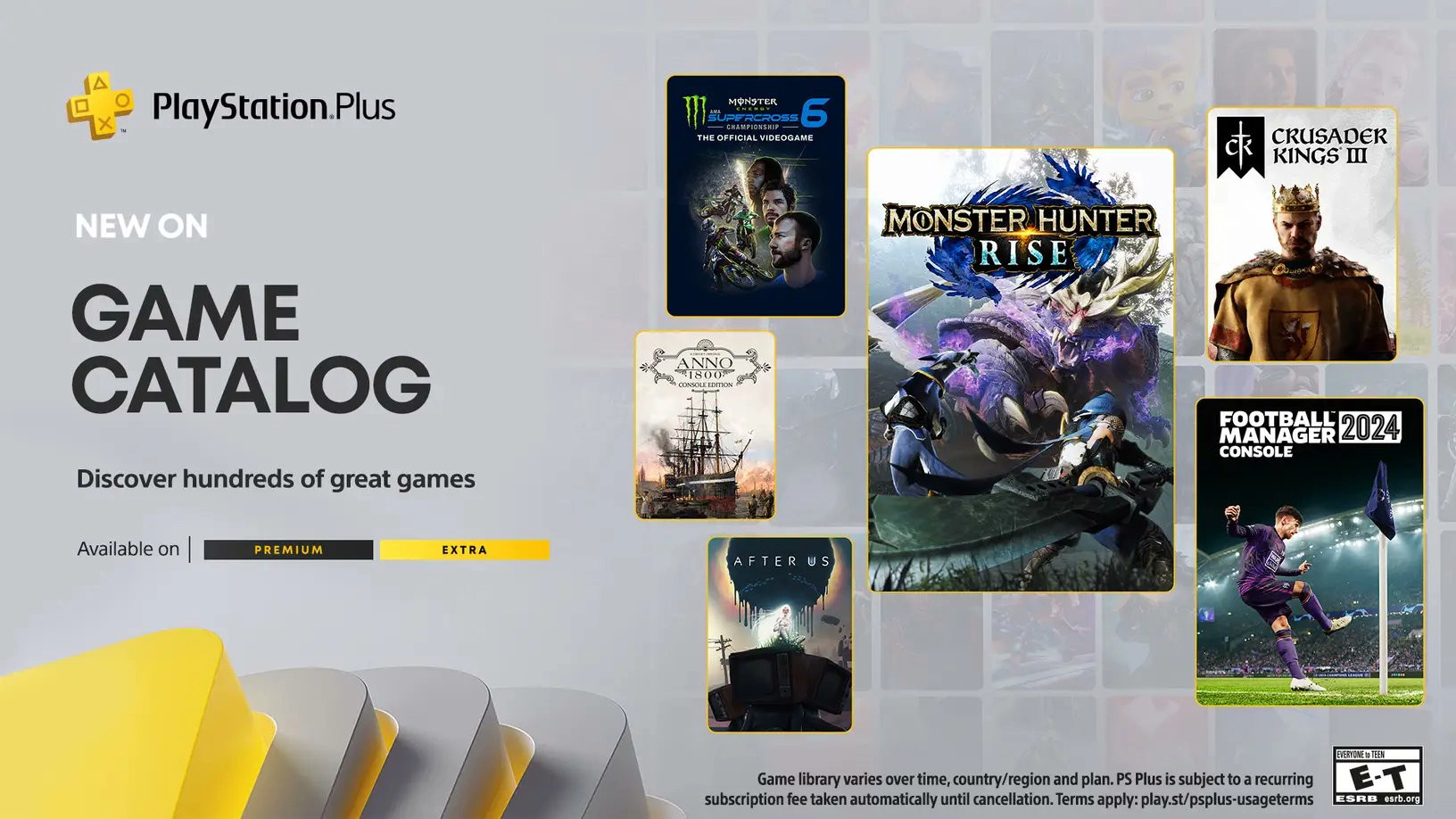 PS Plus Extra e Premium de junho inclui Monster Hunter Rise, Far Cry 4 e entre outros 1 ps-plus-junho-109140.webp