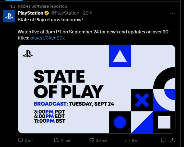 Outro jogo do PlayStation pode ser anunciado ainda hoje para computador 1 nixxes-software-state-of-play-114127.webp