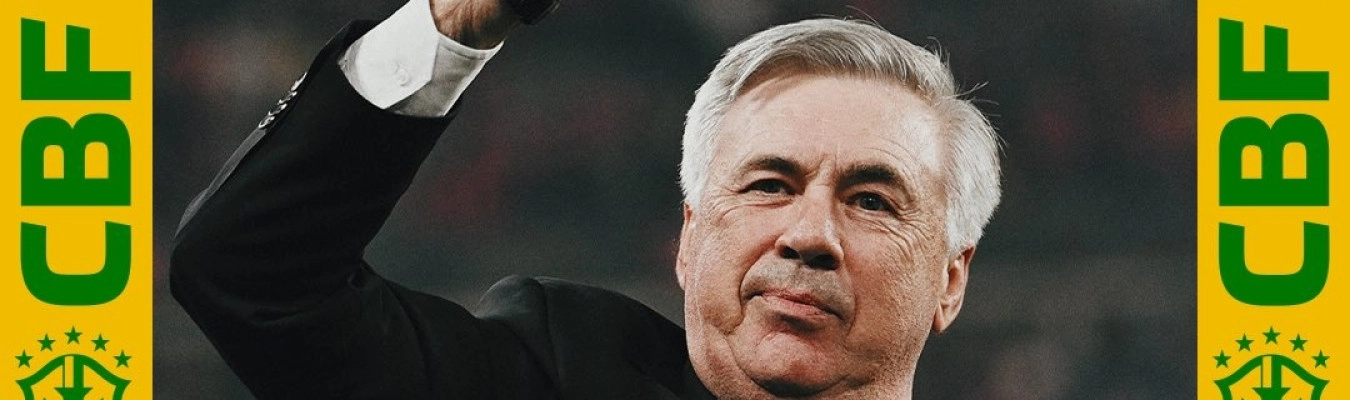 Carlo Ancelotti é revelado como novo técnico da seleção brasileira
