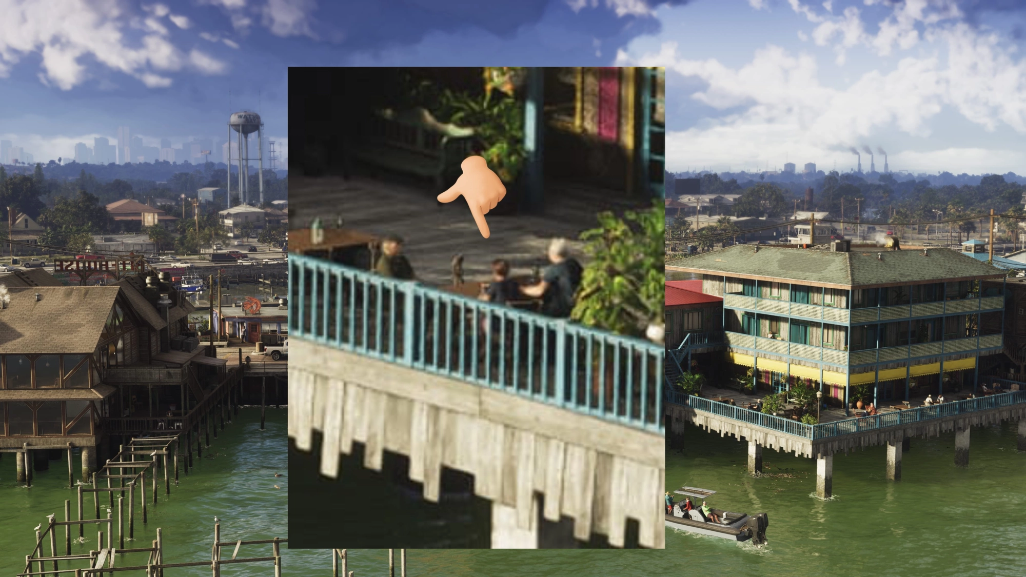 Cena de GTA VI mostrando possível criança no jogo