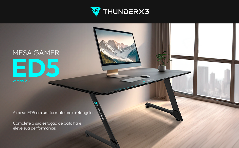 Mesa Gamer: 6 modelos para montar seu setup com estilo 1 Mesa Gamer