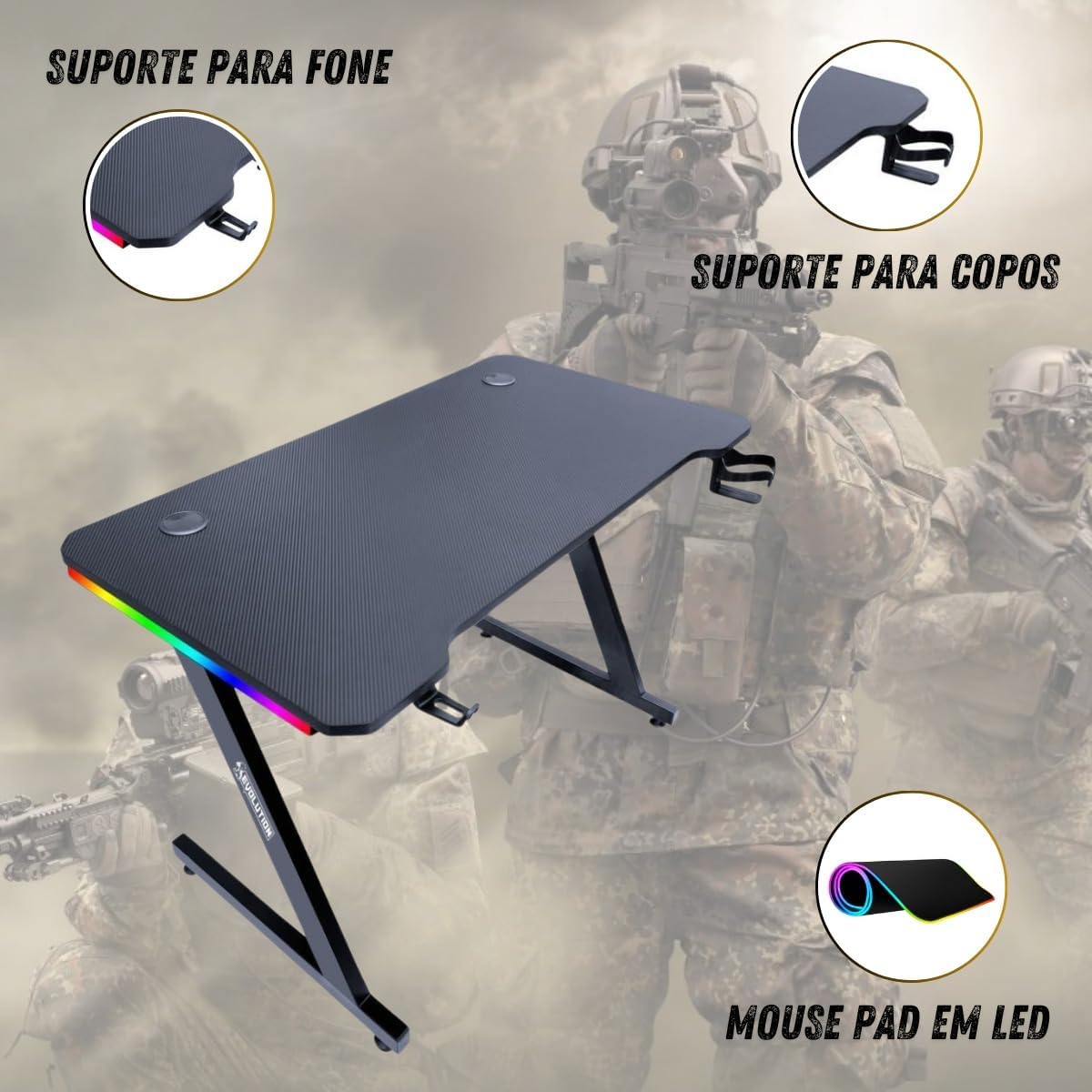 Mesa Gamer: 6 modelos para montar seu setup com estilo 3 Mesa Gamer