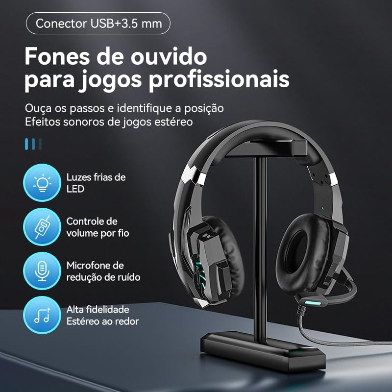 Headset Gamer com Microfone: 6 melhores modelos para comprar em 2025 6 Headset Gamer com Microfone6