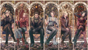 resident evil 30 anos protagonistas