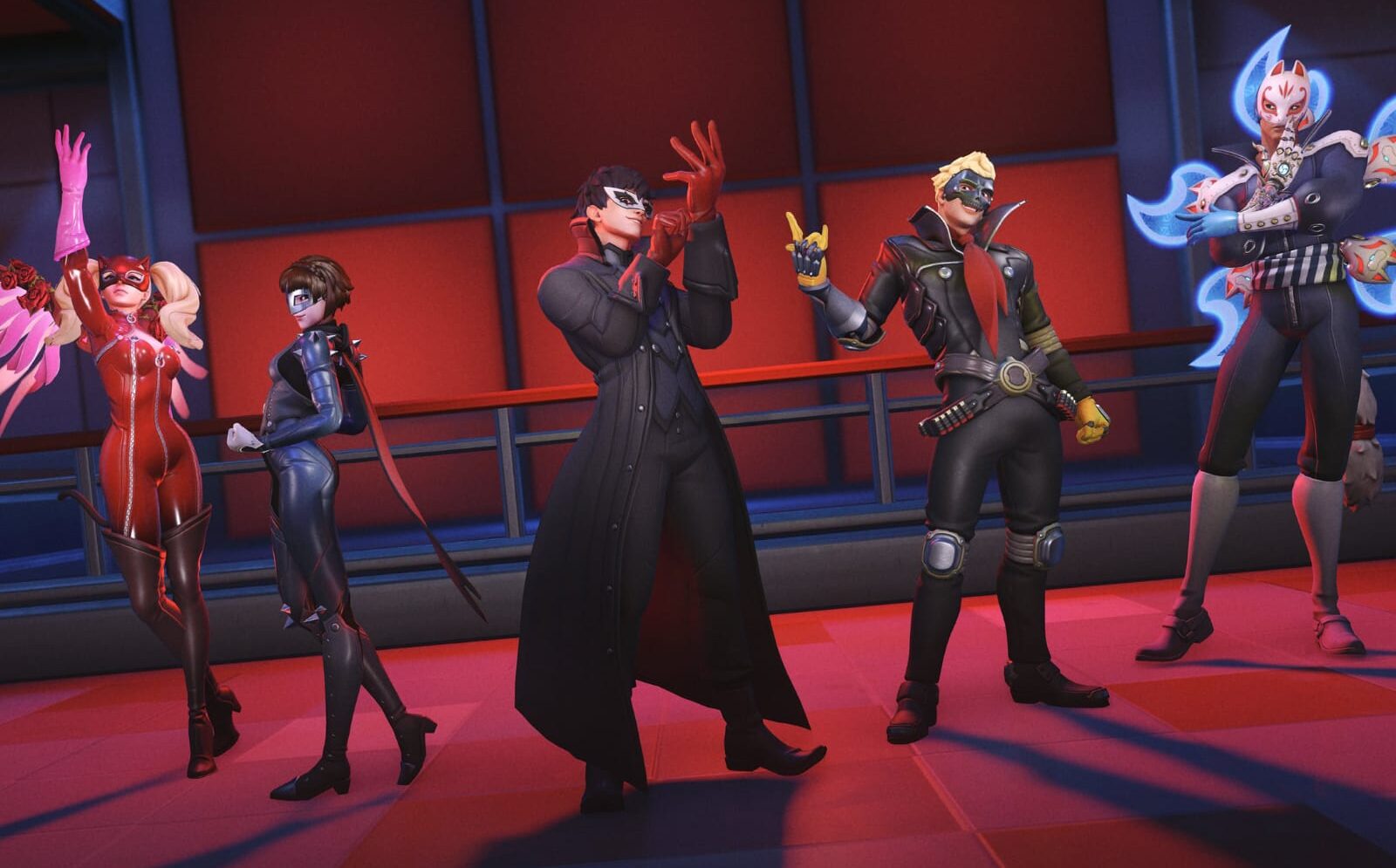Overwatch 2 e Persona 5: colaboração ganha imagem inédita com visual dos personagens 1 Persona 5