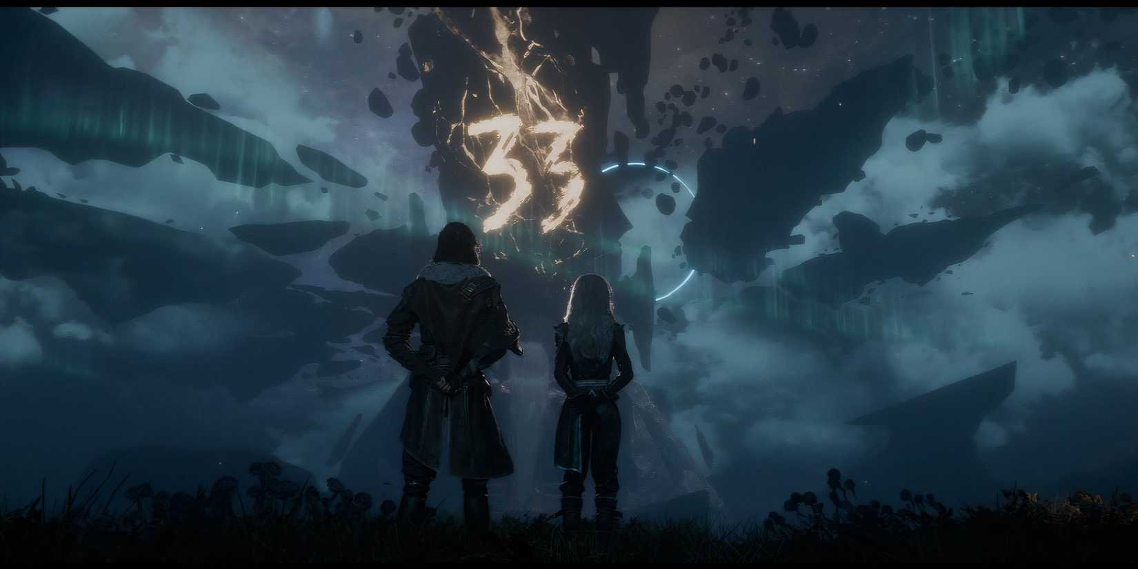 clair-obscur-maelle-next-to-vers Clair Obscur: Expedition 33 e Ghost of Yotei lideram indicações no DICE Awards 2026