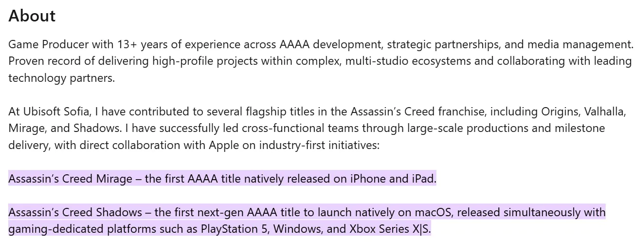 Assassins-Creed Ubisoft volta a falar em jogos “AAAA” e agora inclui Assassin’s Creed Shadows e Mirage