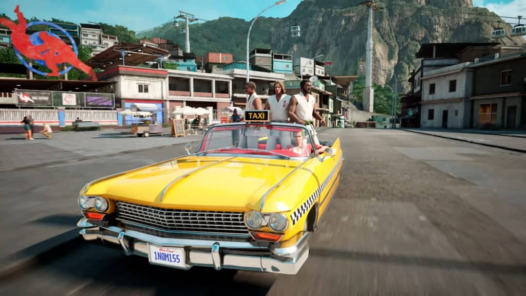 Trailer 'Welcome to Brazil' revela novo mapa do Brasil em Crazy Taxi: World Tour 1 Print do Crazy Taxi World Tour, mapa Welcome to Brazil